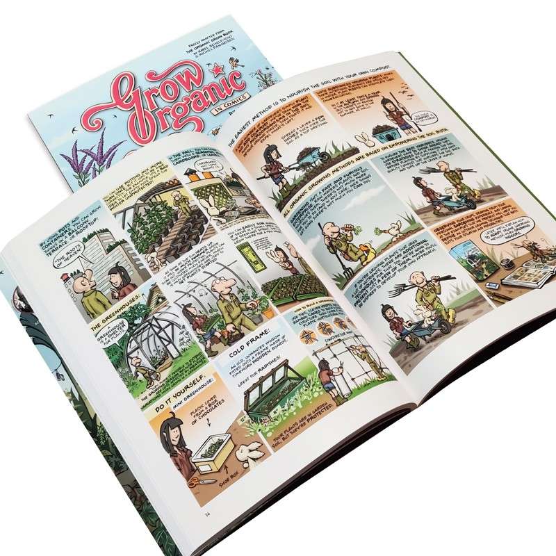 Cultivo orgánico en cómics – una guia ilustrada completa Cultivo orgánico en cómics – una guia ilustrada completa