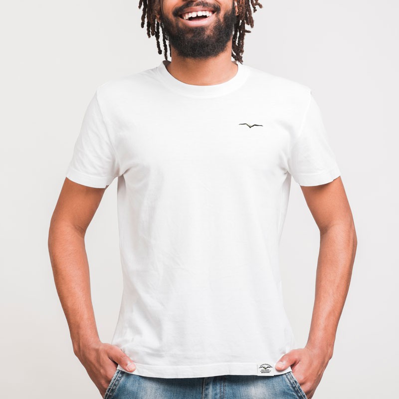 Camiseta blanca Orange Bud Camiseta blanca Orange Bud