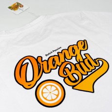 Camiseta blanca Orange Bud Camiseta blanca Orange Bud