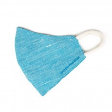 Hemp Face Mask - Light Blue Hemp Face Mask - Light Blue