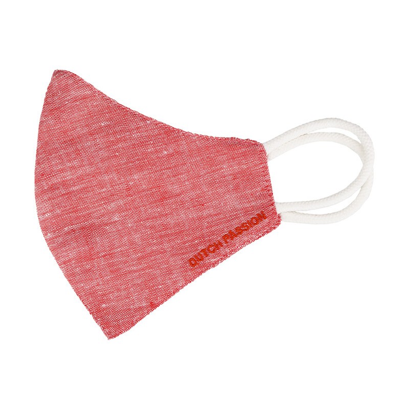 Hemp Face Mask - Red
