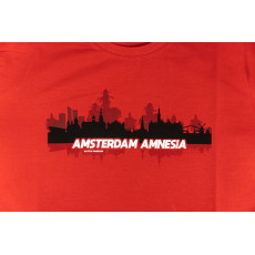 Camiseta roja Amsterdam Amnesia Camiseta roja Amsterdam Amnesia