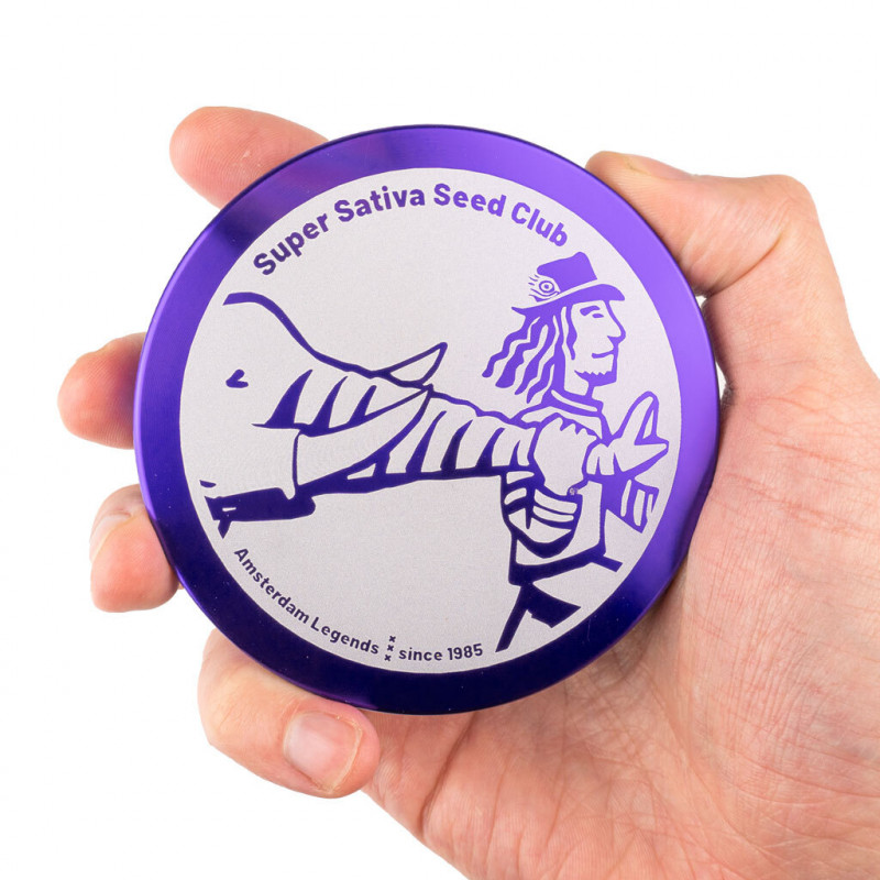 Super Sativa Seed Club - Grinder (diametro 90mm) Super Sativa Seed Club - Grinder (diametro 90mm)
