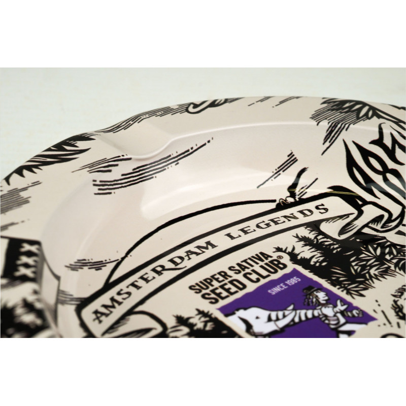 Super Sativa Club - Posacenere (diametro 14cm) Super Sativa Club - Posacenere (diametro 14cm)
