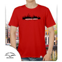 Camiseta roja Amsterdam Amnesia
