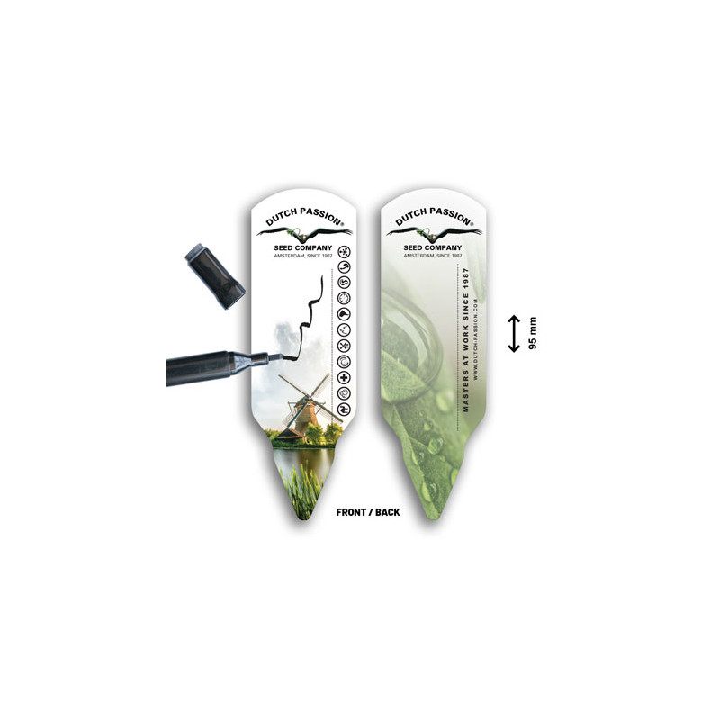 Dutch Passion ® Plant pot label. Dutch Passion.