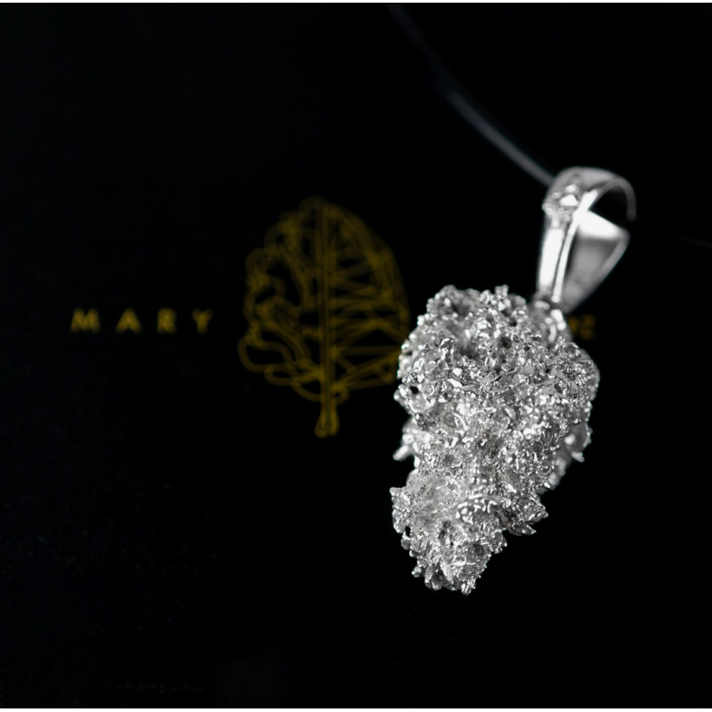 Collana Orange Bud strato di palladio e rodio - Mary Chainz Collana Orange Bud strato di palladio e rodio - Mary Chainz