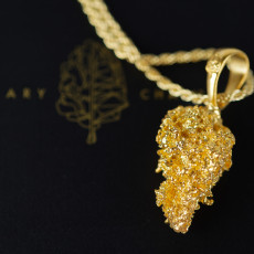 Collar Orange Bud chapado en oro - Mary Chainz Collar Orange Bud chapado en oro - Mary Chainz