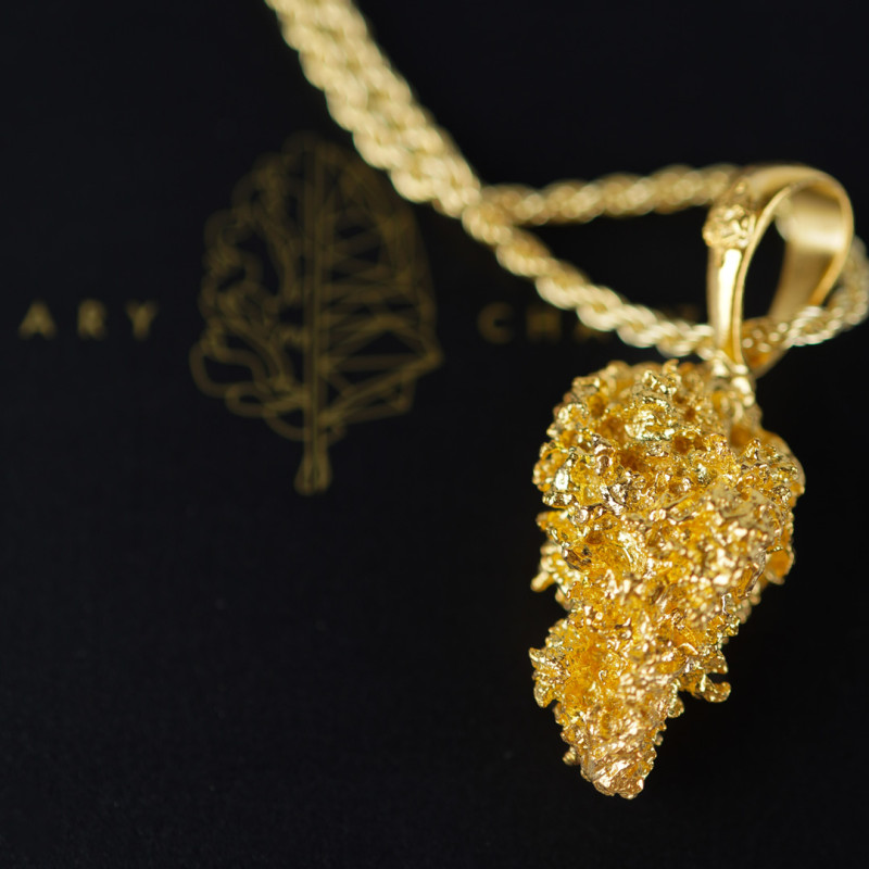 Collar Orange Bud chapado en oro - Mary Chainz Collar Orange Bud chapado en oro - Mary Chainz