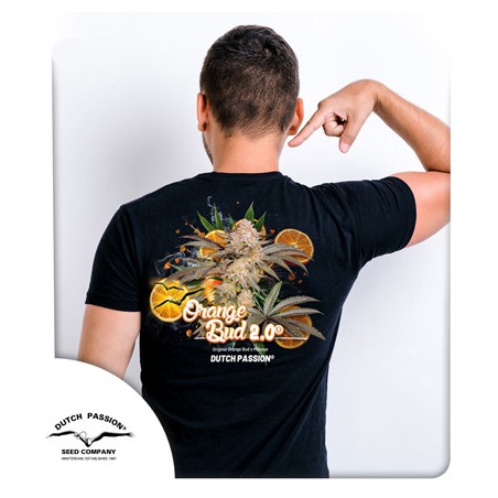 T-shirt Orange Bud 2.0 di Sericraft | Dutch Passion