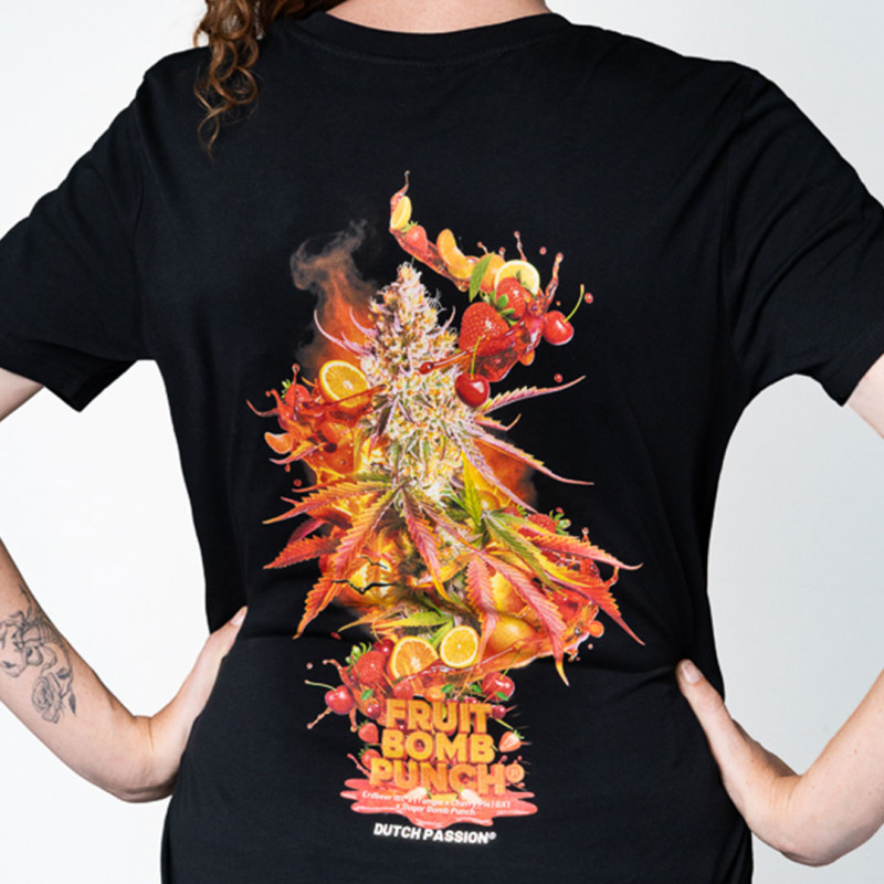 Fruit Bomb Punch T-Shirt Fruit Bomb Punch T-shirt door Sericraft | Dutch Passion