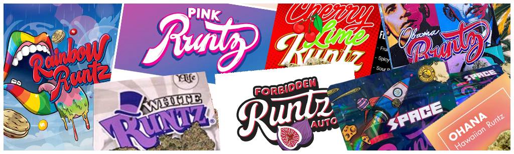 A-lot-of-different-type-of-Runtz-strains