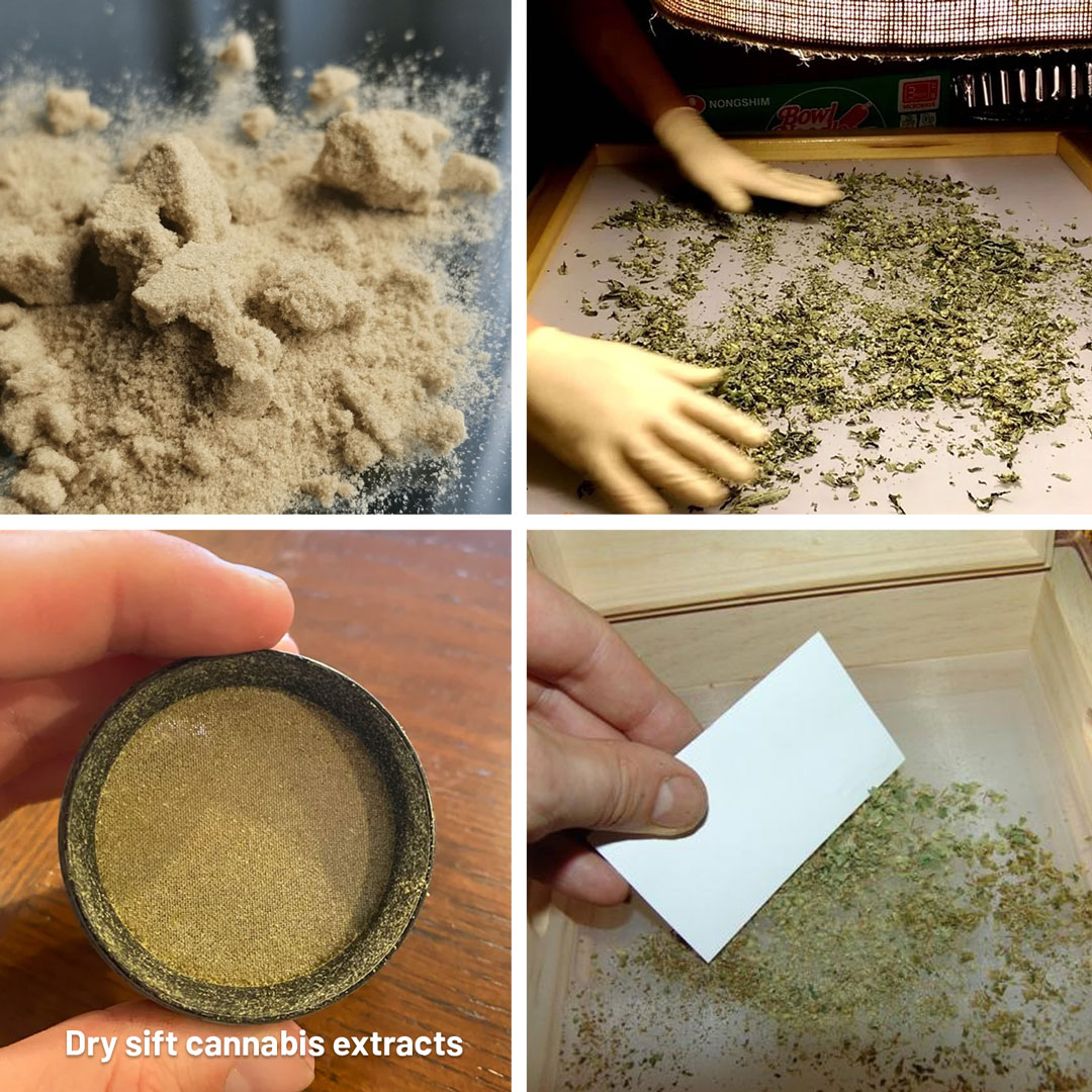 Dry-sift-cannabis-extracts