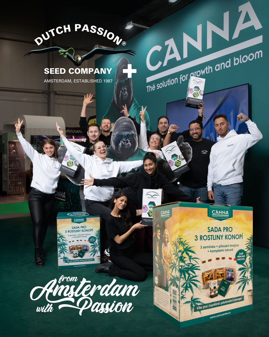 Dutch passion and canna colab