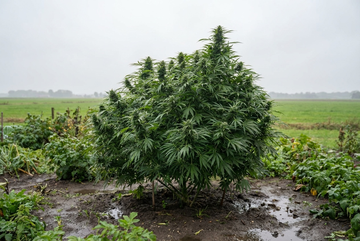 Hollands Hope in Dutch weather landscape