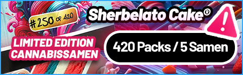 Sherbelato Cake limited Edition Cannabis Seeds (420 packs)