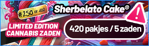 Sherbelato Cake limited Edition Cannabis Seeds (420 packs)