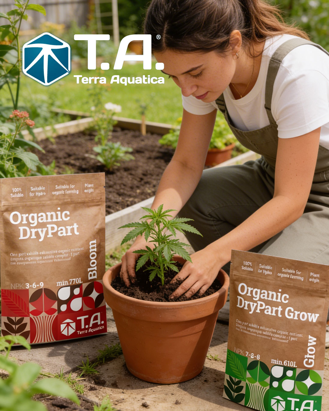 Terra Aquatica Organic DryPart Grow and Bloom