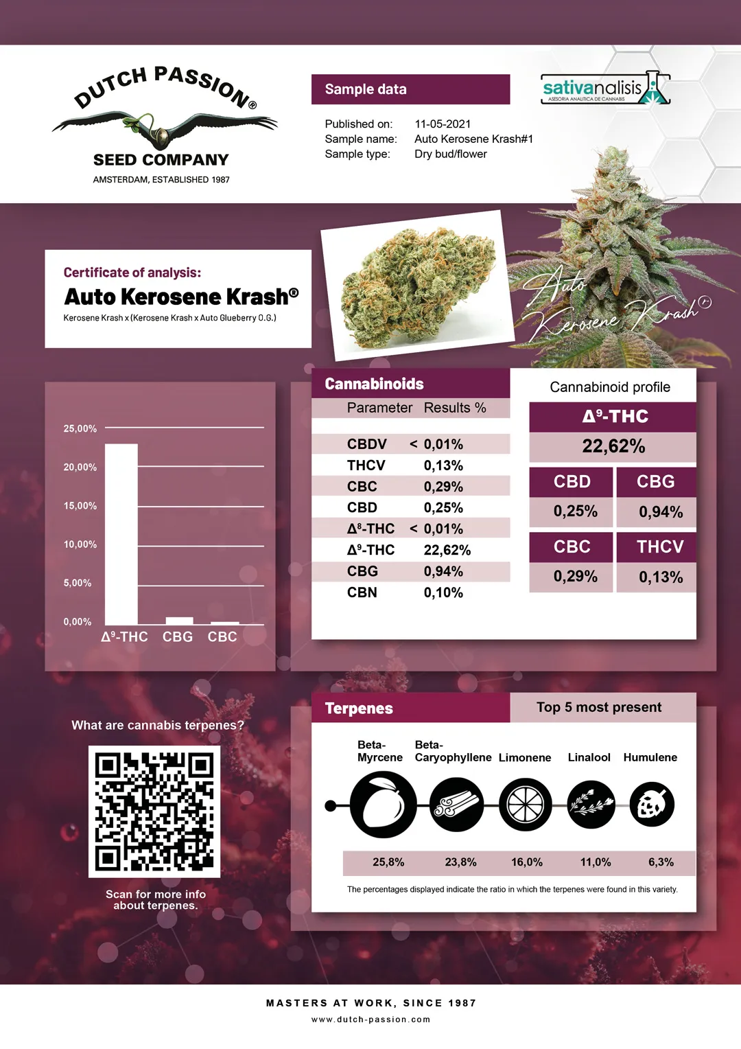 Auto Kerosene Krash independent lab-test analysis