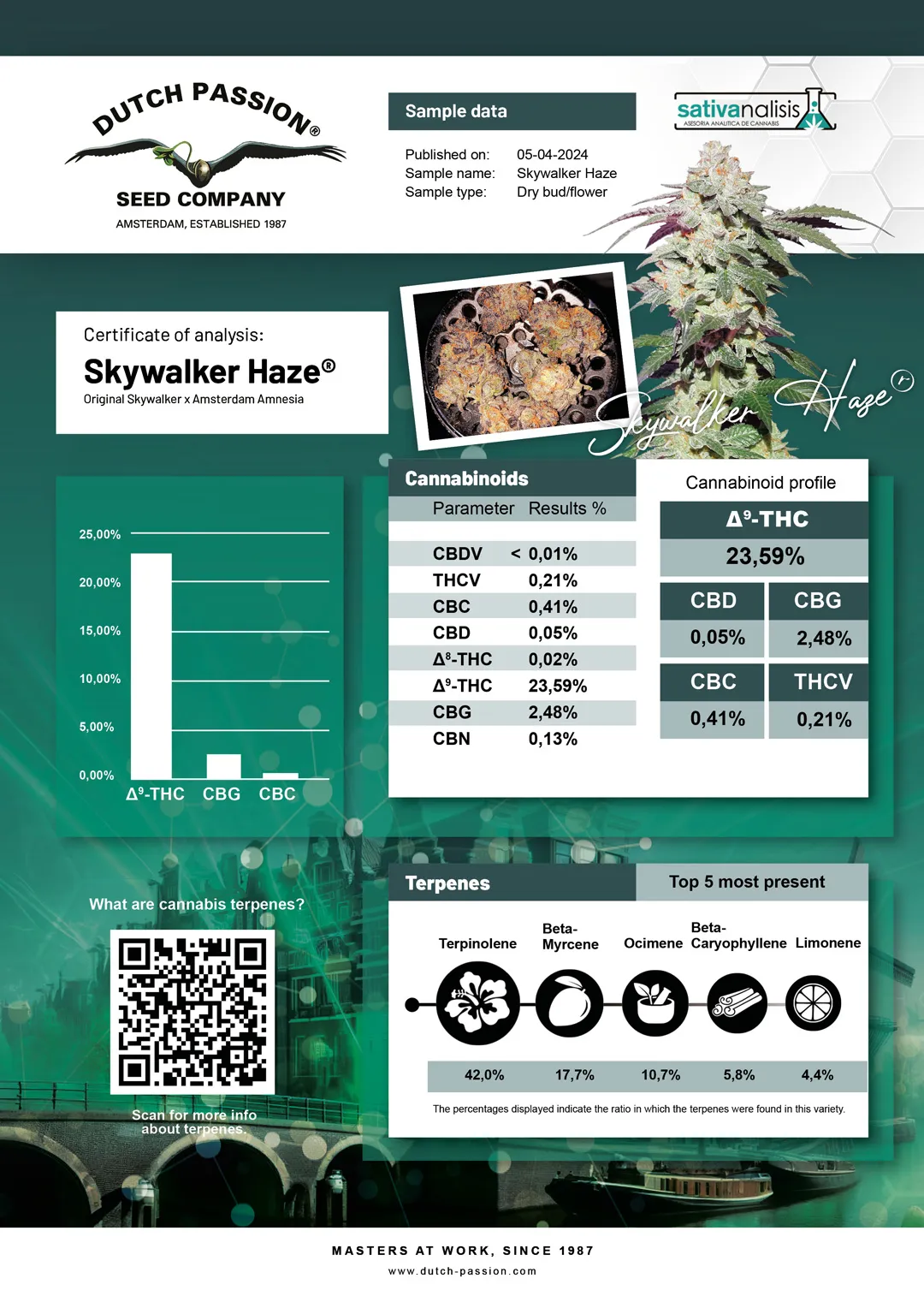 Sywalker Haze independent lab-test analysis