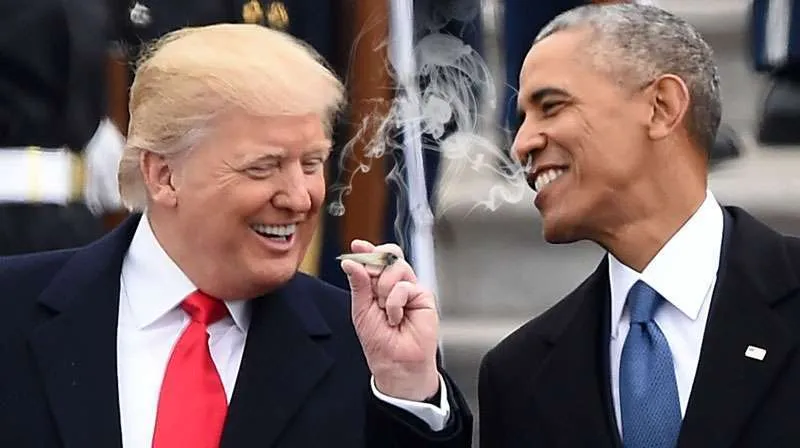Trump et Obama pourraient passer un bon moment ensemble à fumer de l