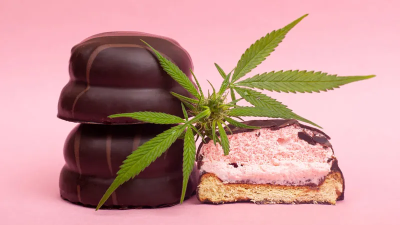 Sweet cannabis edibles