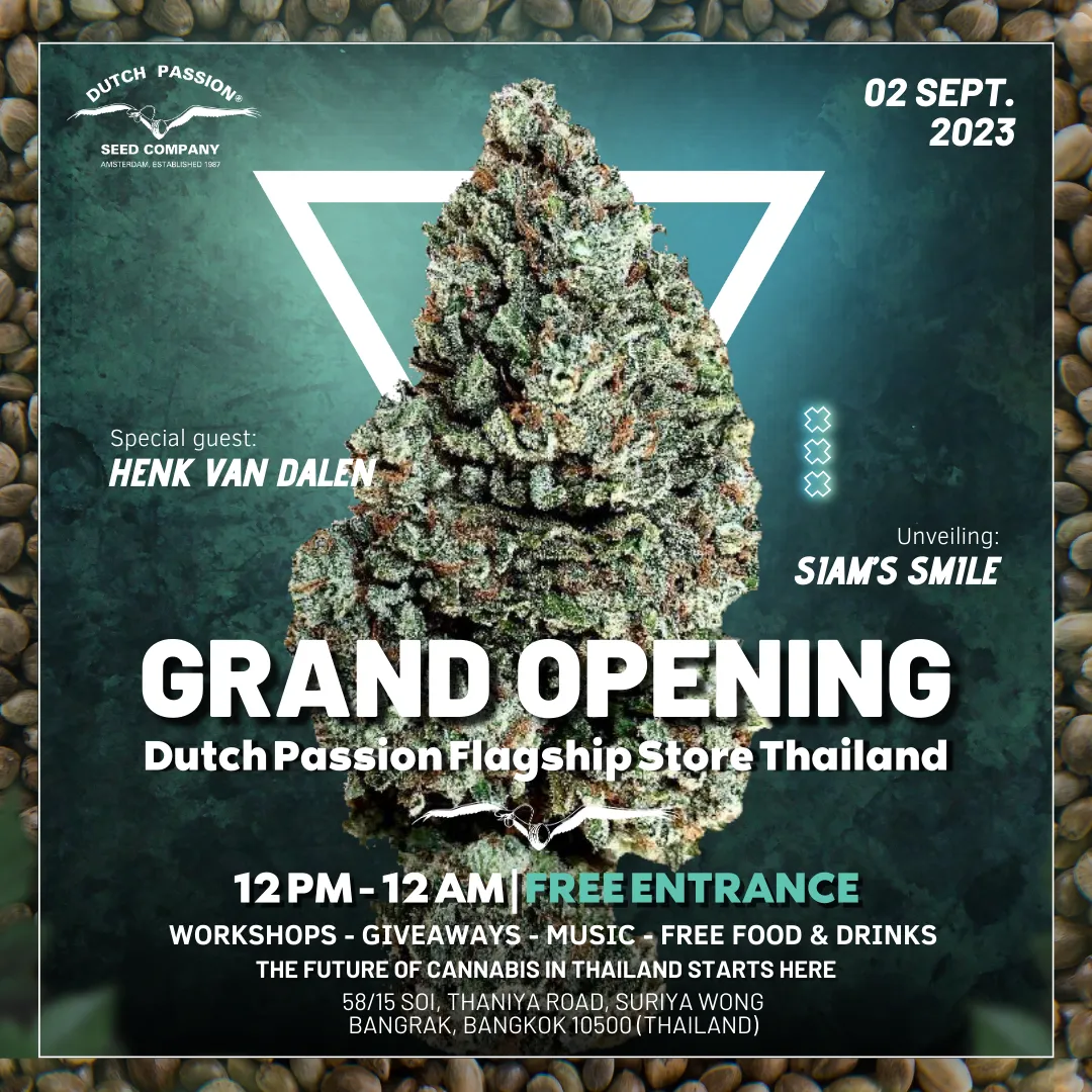 Dutch Passion flagship store grand opening in Thailand