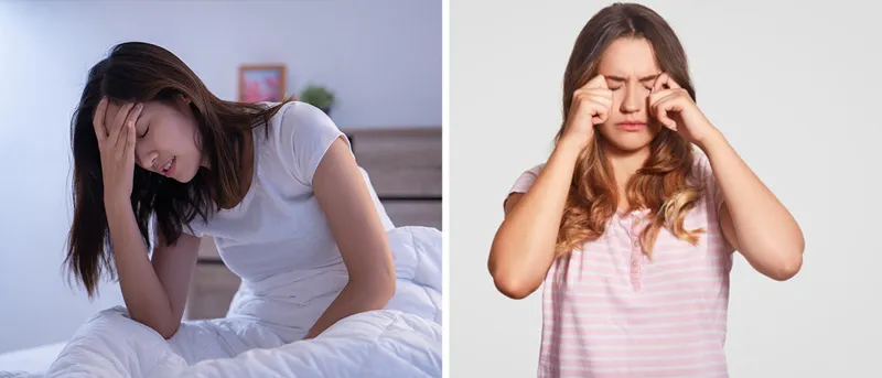 Headache, brain fog and fatigue after weed
