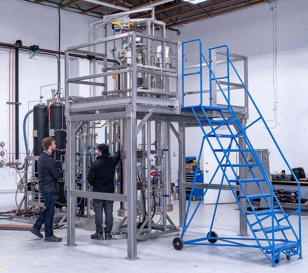 Professional installation for extractions