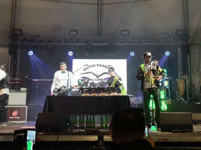 Winning award at Irun Expogrow