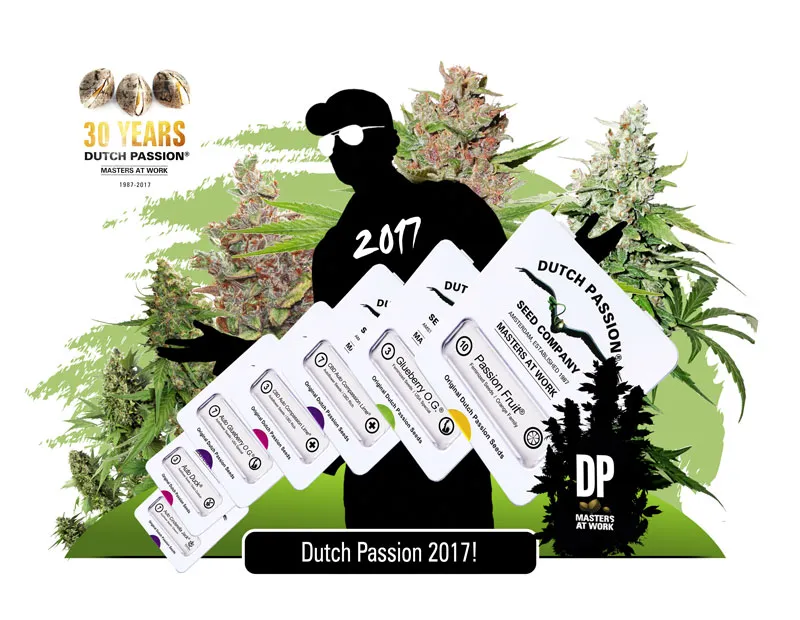 Neue Cannabis-Samen von Dutch Passion für das Jahr 2017