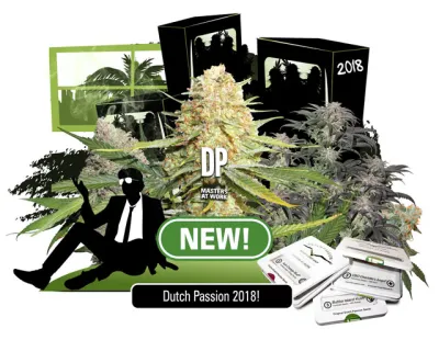 New Dutch Passion feminized seeds for 2018. CBD rich and THC rich feminized seeds.
