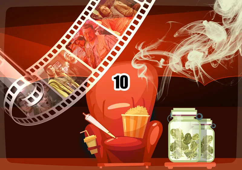 10 najbardziej ulubionych filmów o marihuanie