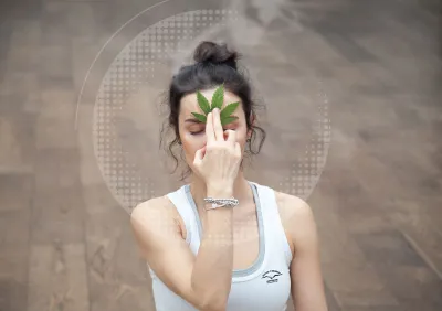 Cannabis und Yoga. Verbesserung des Cannabis-Highs mit Yoga