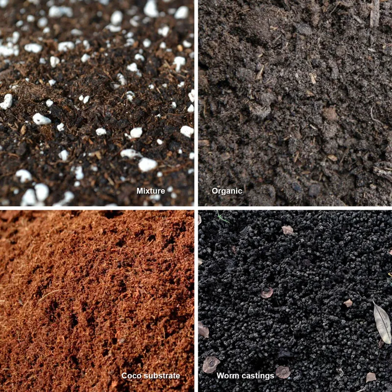 Types of soil
