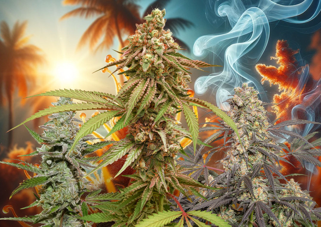 Tropical Tangie frente a otras variedades de cannabis cítrico
