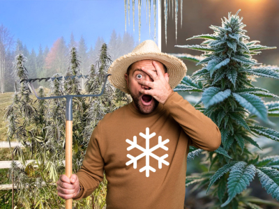 Come proteggere la cannabis outdoor dal gelo