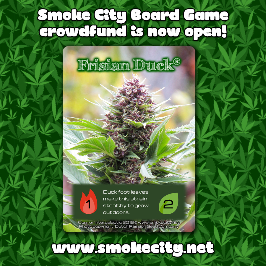 Finland.  New stoner board game launched