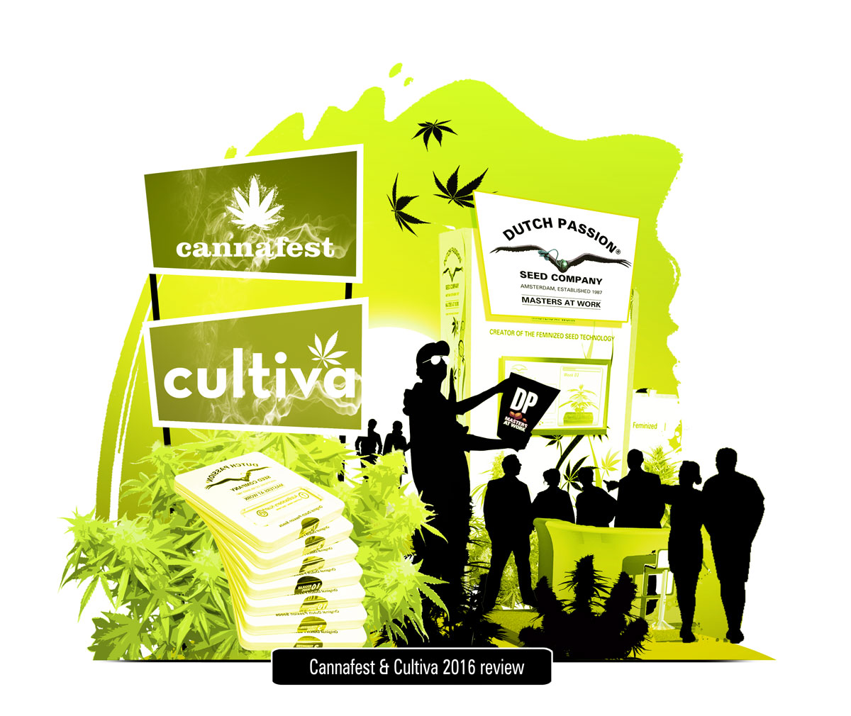 Cannafest and Cultiva review. Dutch Passion cannabis road tour.