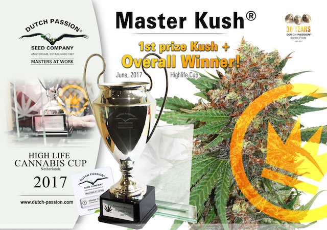 Dutch Passion wins 4 Highlife Cannabis Cups