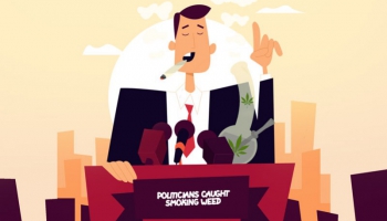 Políticos y presidentes anti-marihuana que no pudieron resistirse a fumar hierba