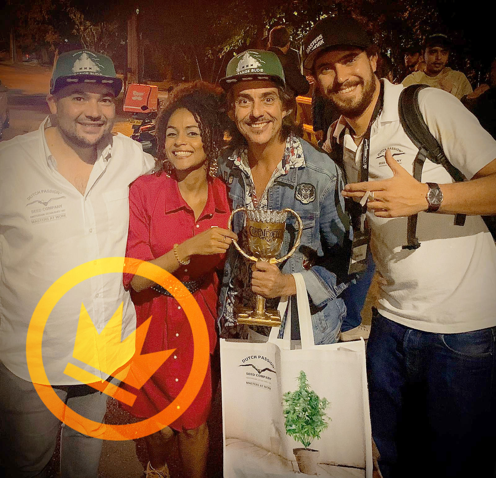 Dutch Passion Cannabis Cup 1st Prize at the Copa Medellin with Desfrán!
